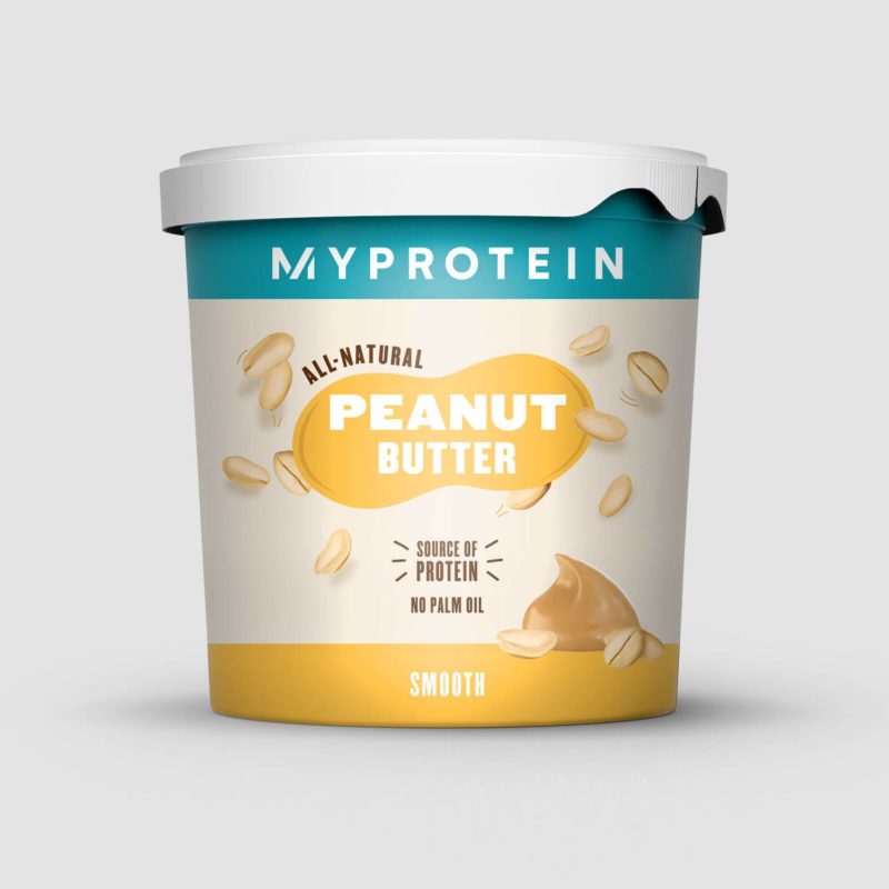 Arašidové maslo (Peanut butter) SMOOTH 1000 g - MyProtein
