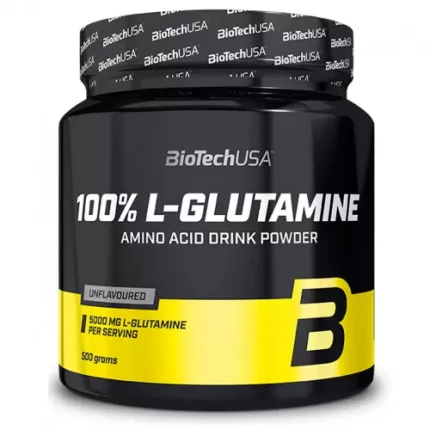 100% L-Glutamine 240g - Biotech