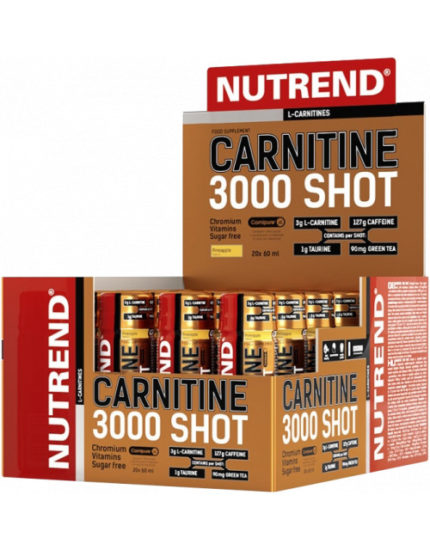 Carnitine 3000 shot , 60ml - Nutrend