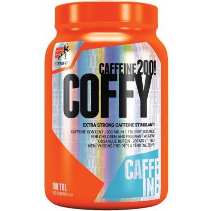 Coffy Stimulant 200mg 100 kaps - Extrifit