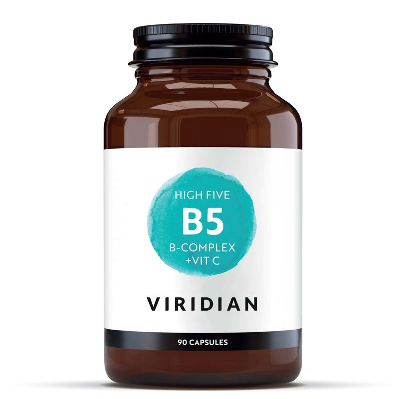 High Five B5 B Complex + Vitamín C 90 kaps - Viridian