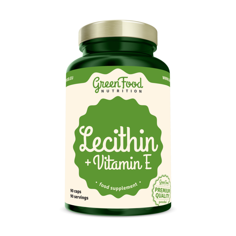 Lecithin 60 kaps. - GreenFood Nutrition
