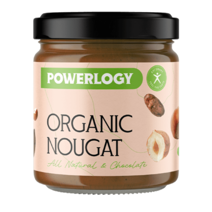 Organic Nougat Cream 330 g - PowerLogy