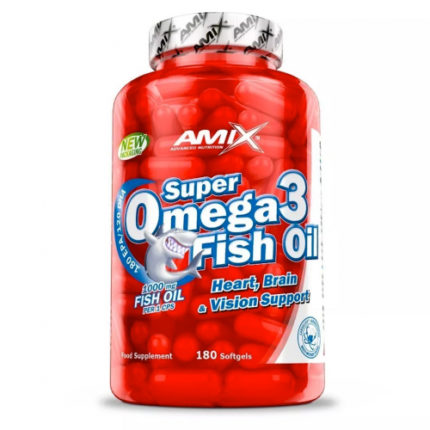 Super Omega 3 Fish Oil 180 kaps - Amix (1000mg)