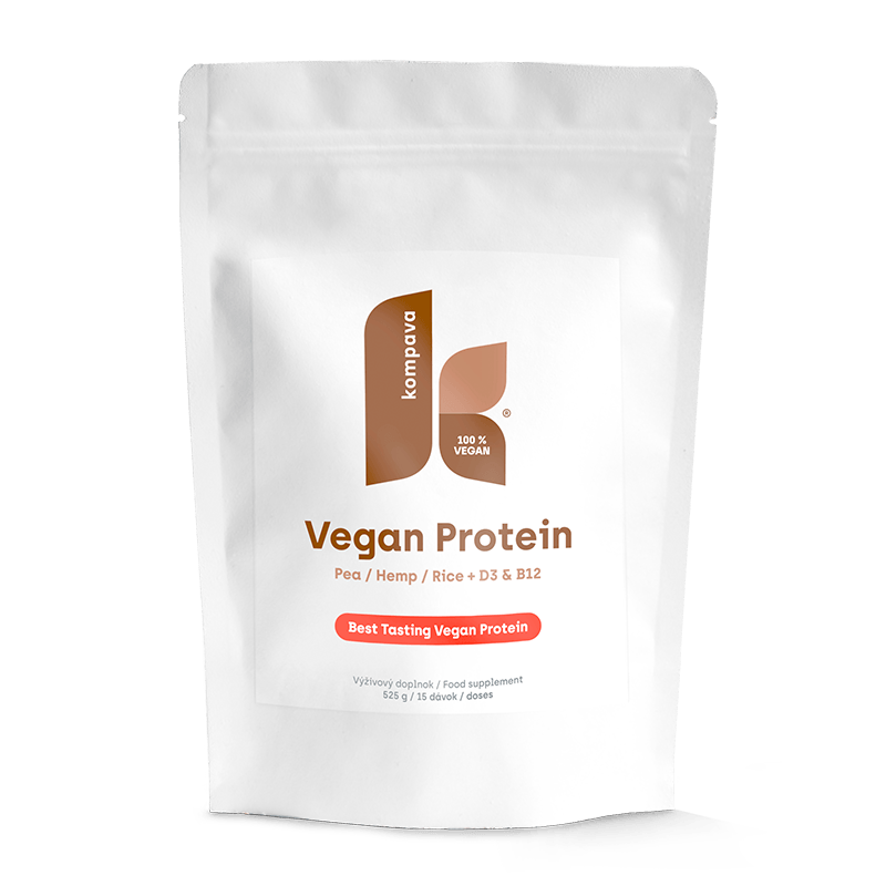 Vegan Protein 525 g - Kompava