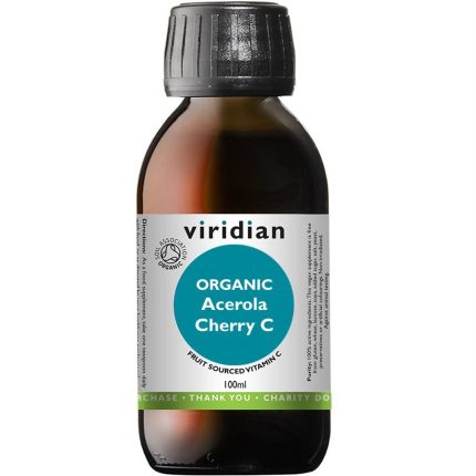 Acerola Liquid C 100ml Organic - Viridian
